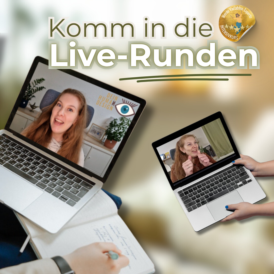 Dein Human Design VARIABLEN INTENSIVKURS